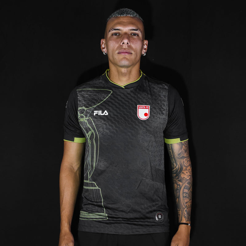 CAMISETA MASCULINA FILA INDEPENDIENTE SANTA FE AWAY 3 2026