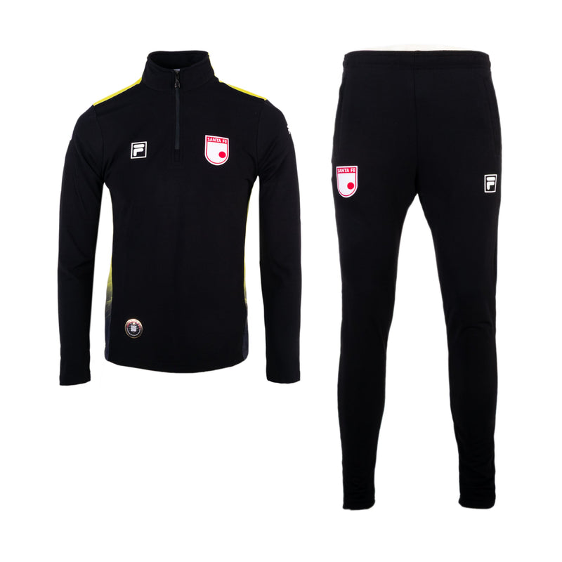 CONJUNTO SUDADERA MASCULINA FILA INDEPENDIENTE SANTA FE ENTRENO 2026 03