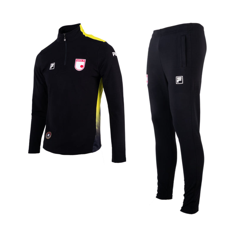 CONJUNTO SUDADERA MASCULINA FILA INDEPENDIENTE SANTA FE ENTRENO 2026 03
