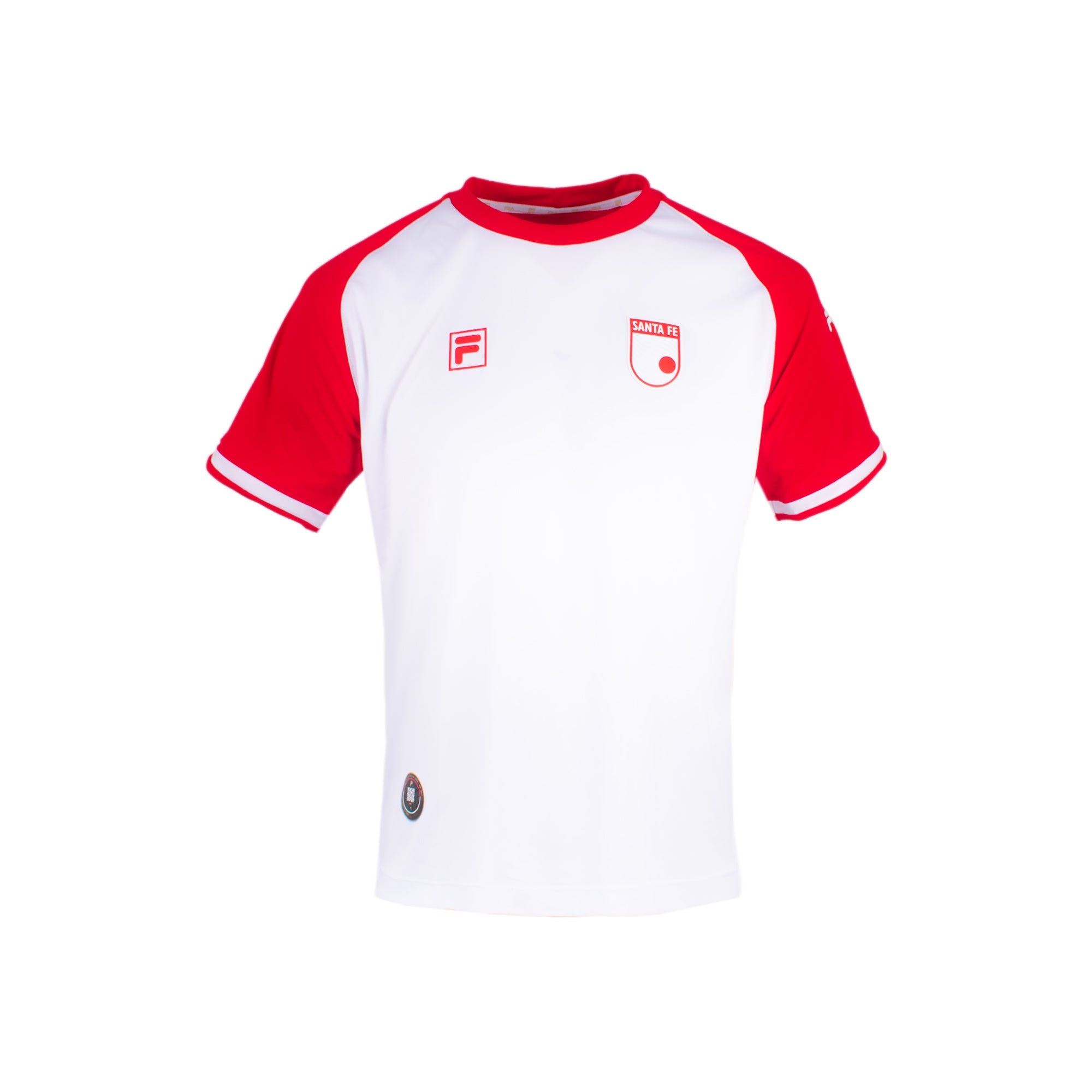 CAMISETA MASCULINA FILA INDEPENDIENTE SANTA FE PRESENTACION 2026 01