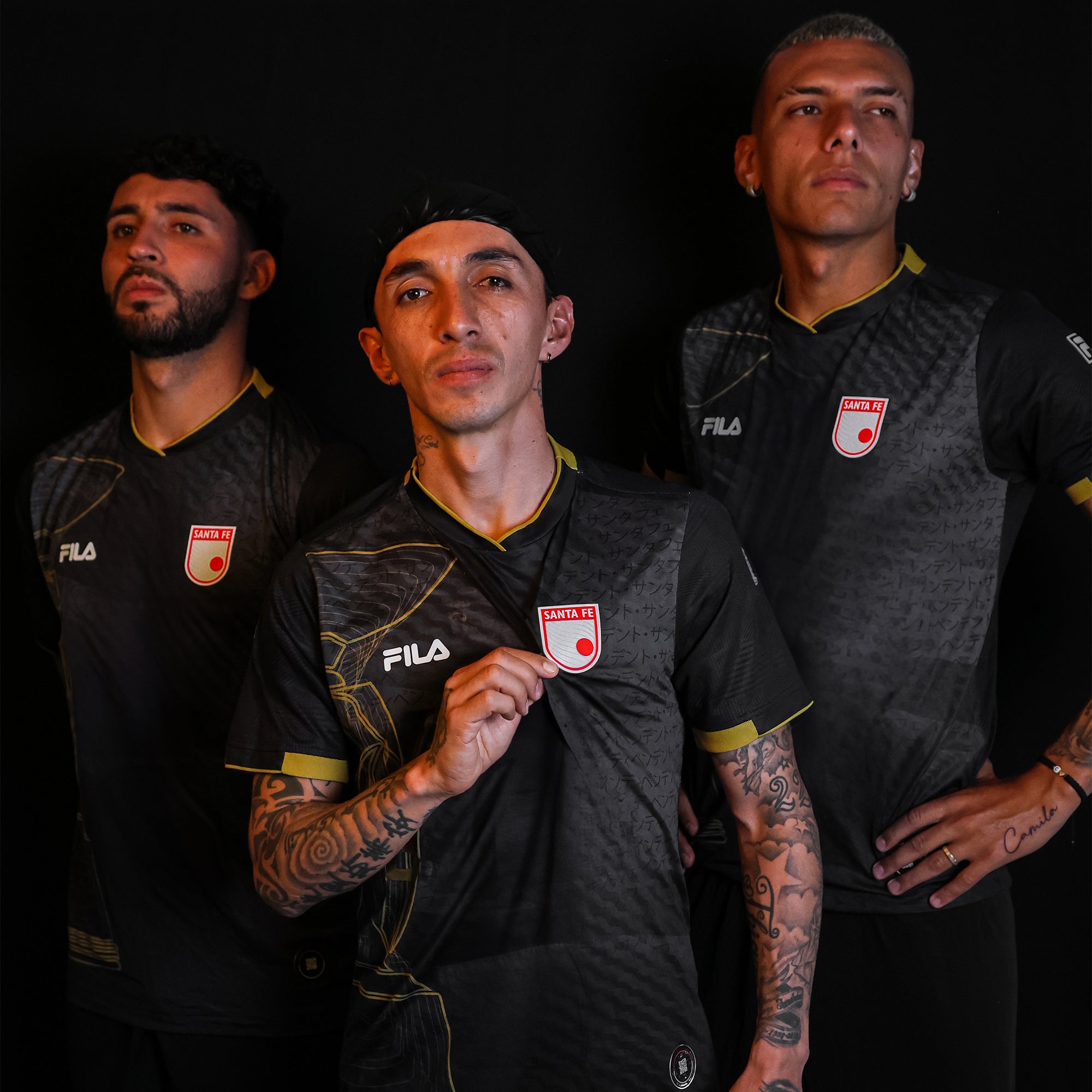 CAMISETA MASCULINA FILA INDEPENDIENTE SANTA FE AWAY 3 2026