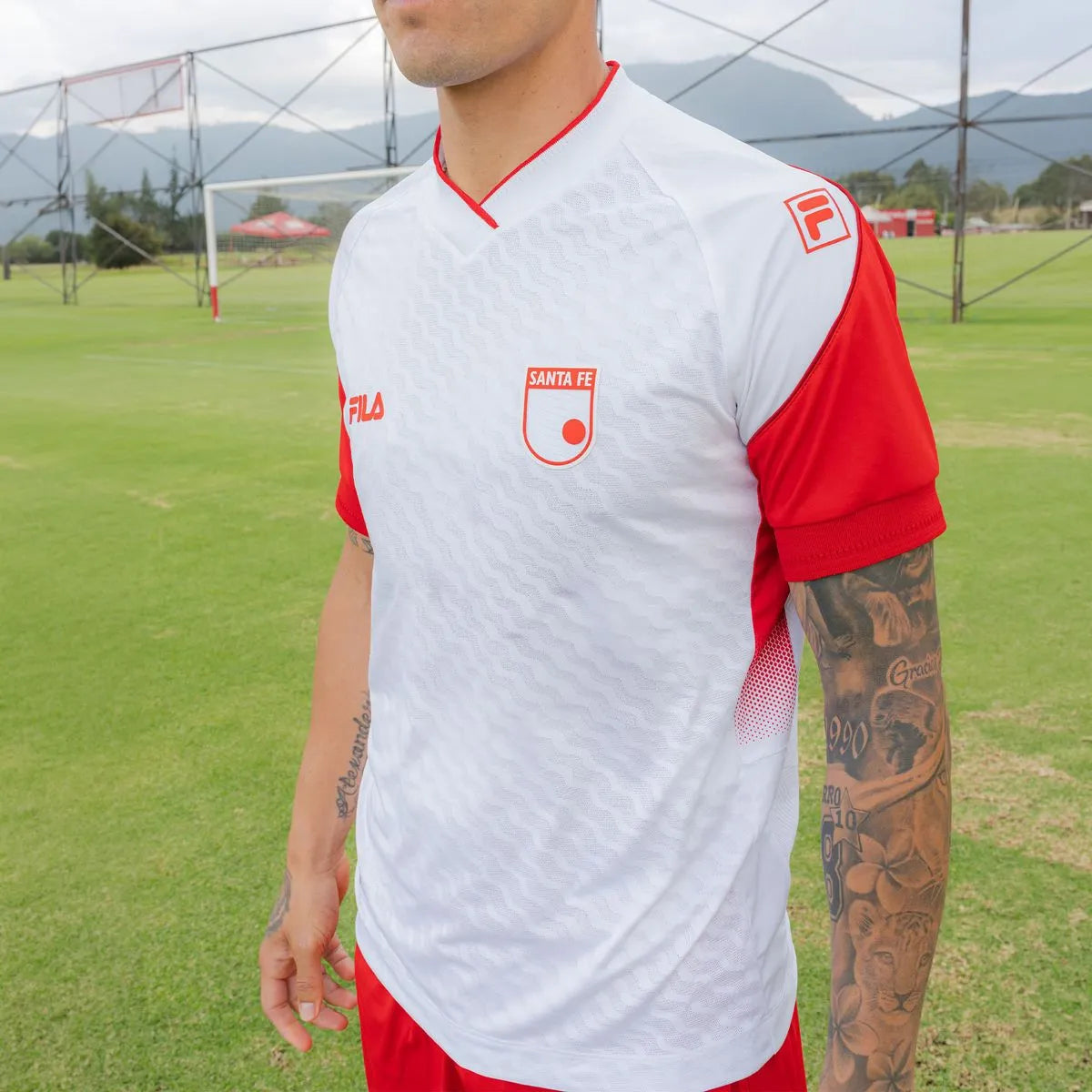 CAMISETA MASCULINA FILA INDEPENDIENTE SANTA FE AWAY 3 2026