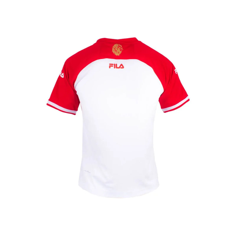 CAMISETA MASCULINA FILA INDEPENDIENTE SANTA FE PRESENTACION 2026 01