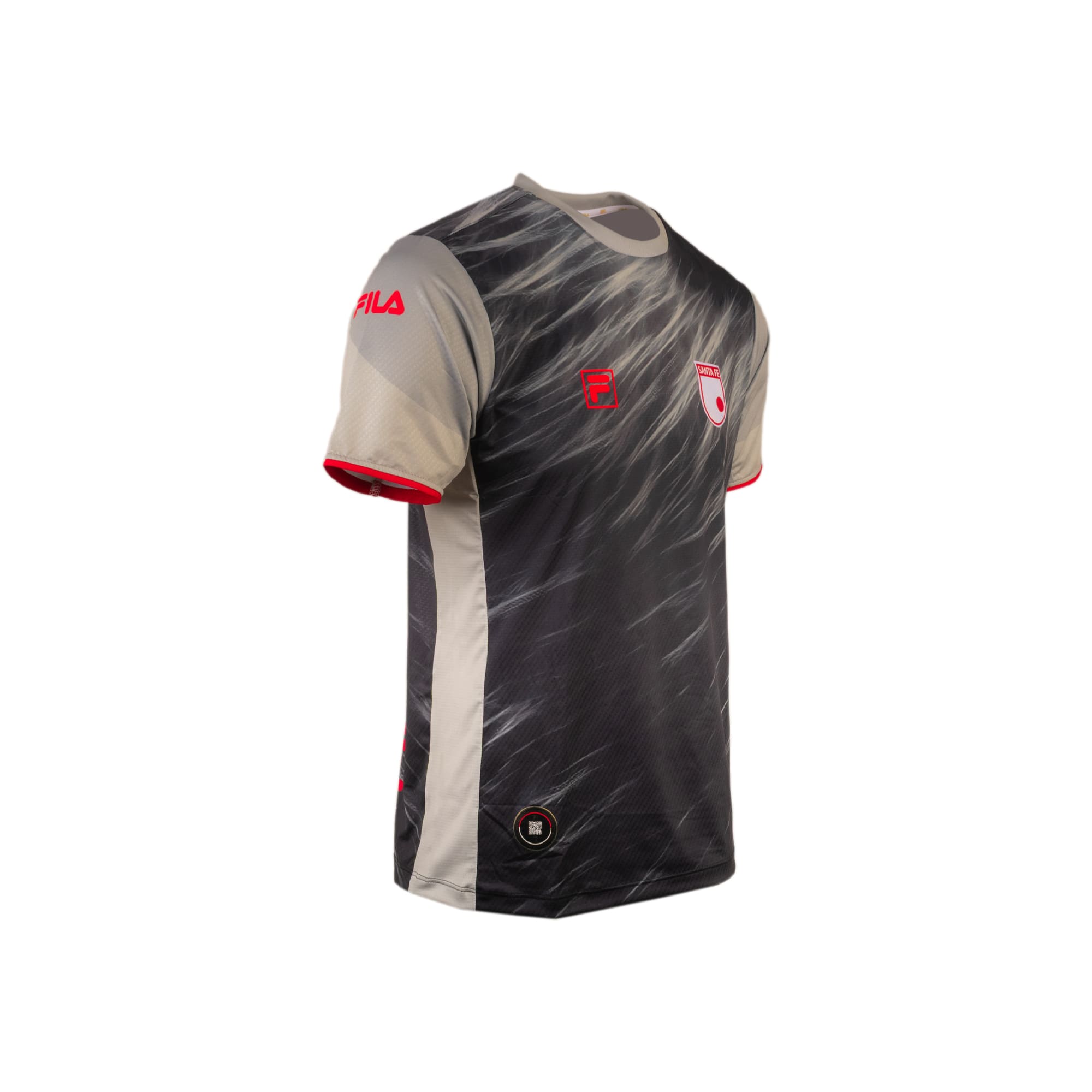 CAMISETA MASCULINA FILA INDEPENDIENTE SANTA FE ENTRENO 2026 01